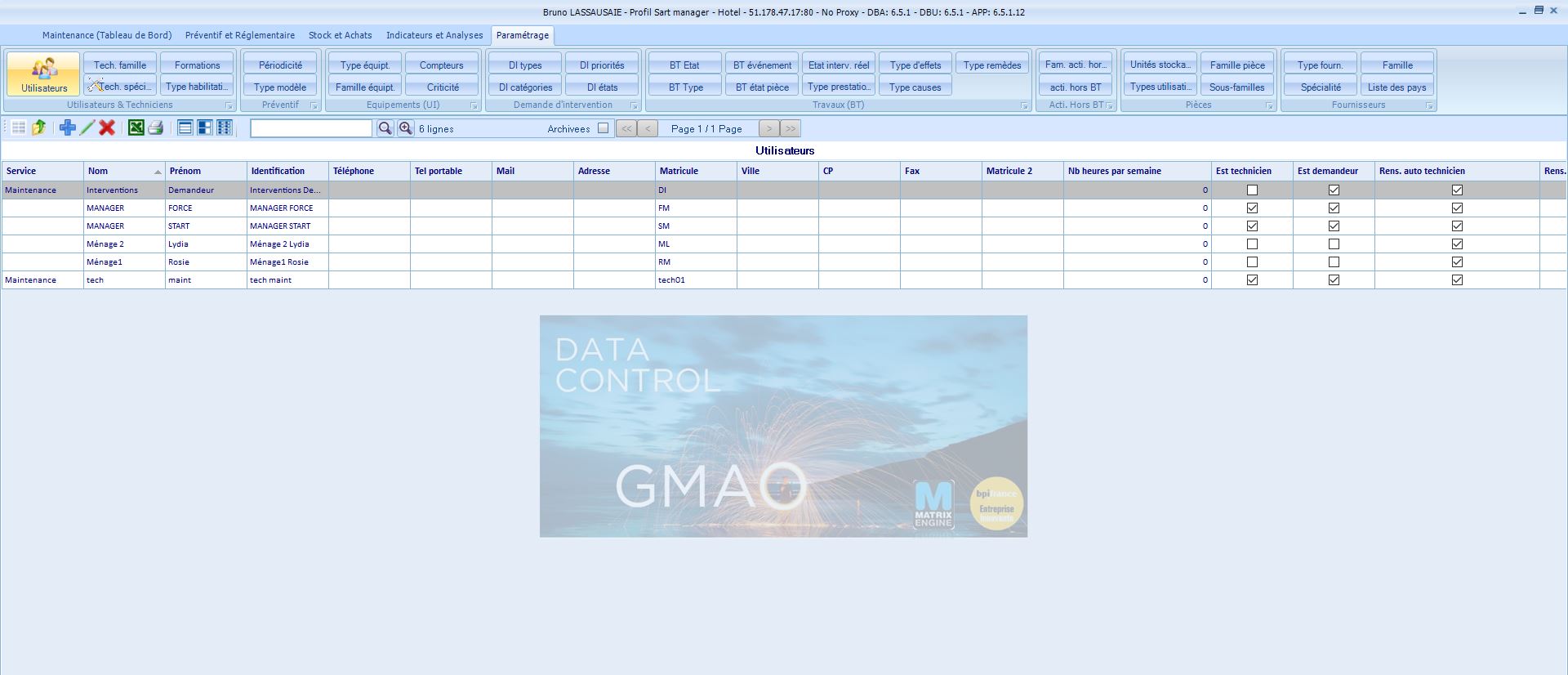 screenshot of Matrix Hotel